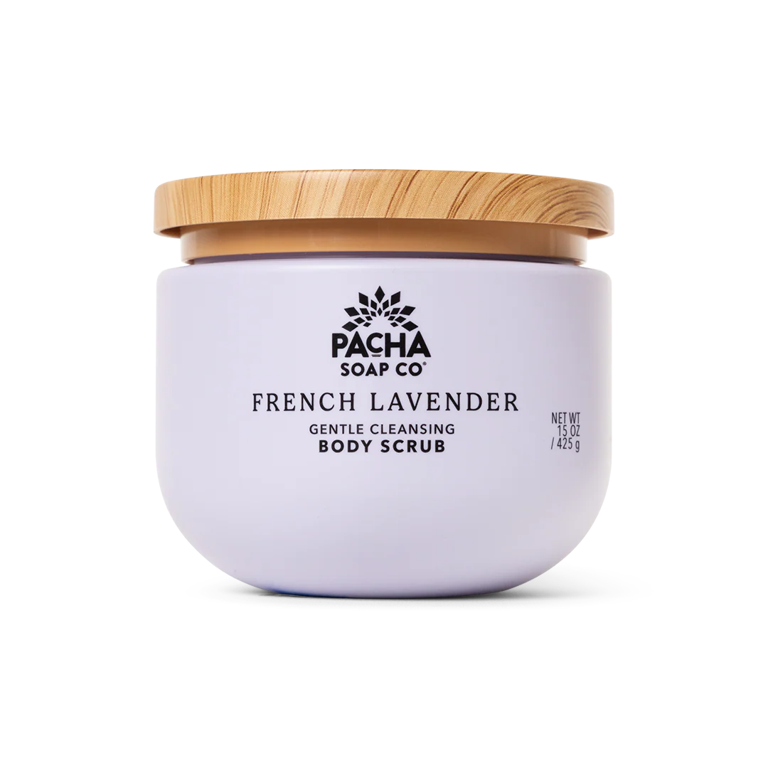 Body Scrub by PACHA SOAP CO in French Lavender