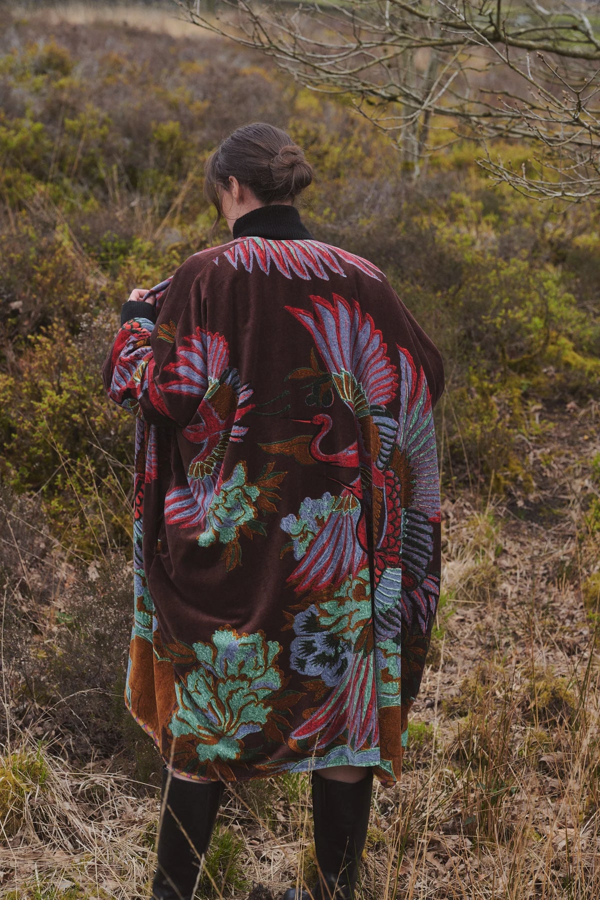 Velvet Grande by One Hundred Stars in Crane Brown