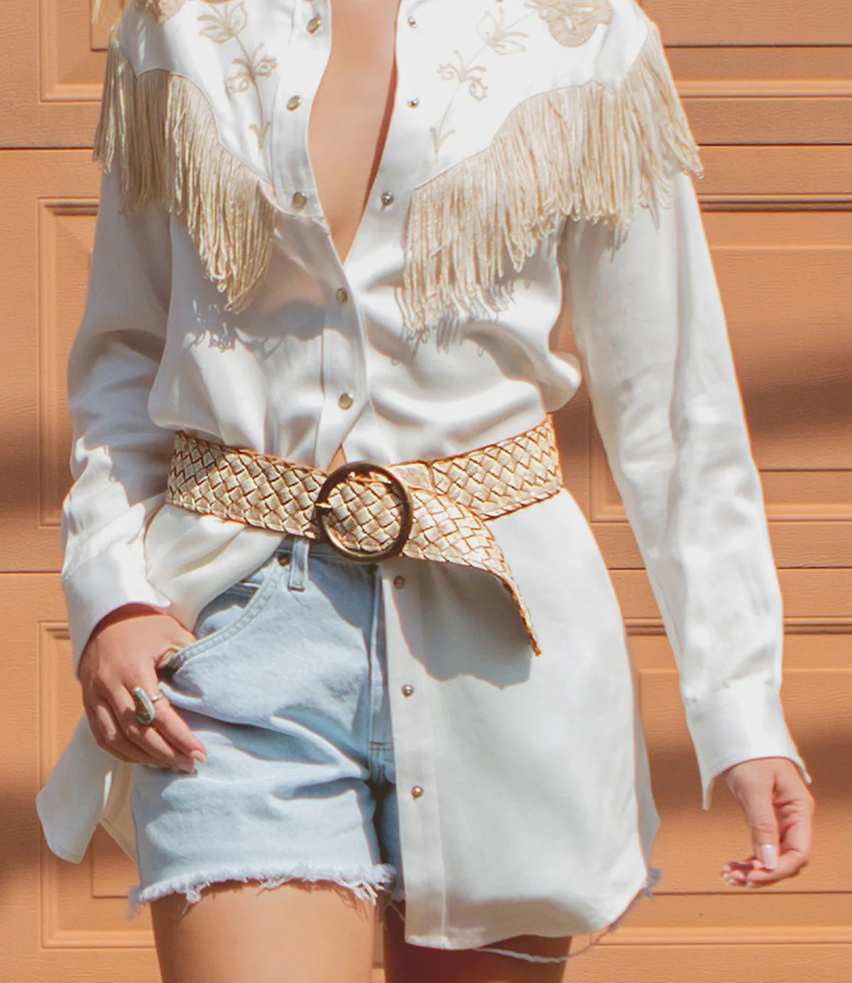Dreamweaver Belt by Bed Stu in Nectar Lux