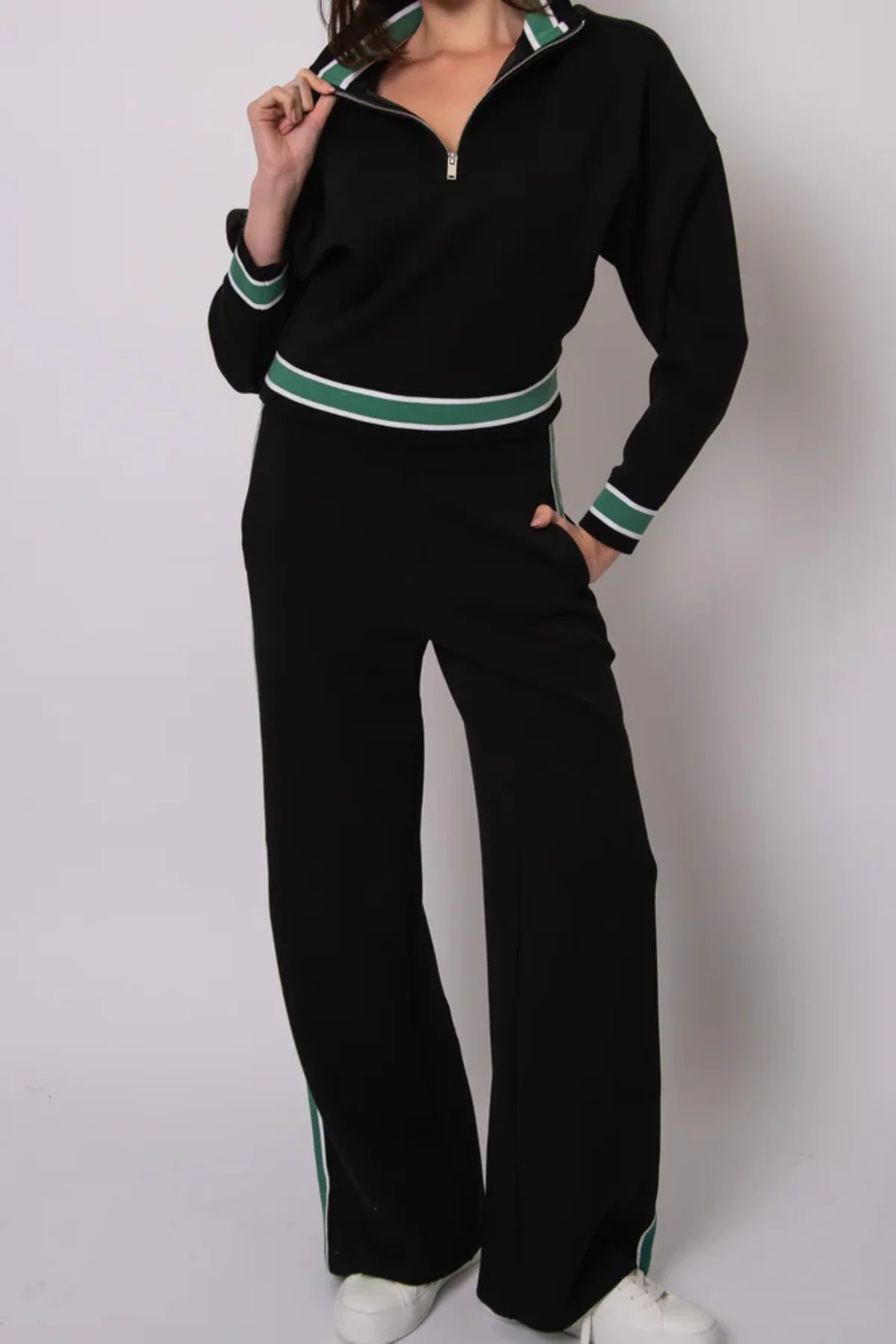 Valencia Signature Soft Knit Pant by RD Style in Black