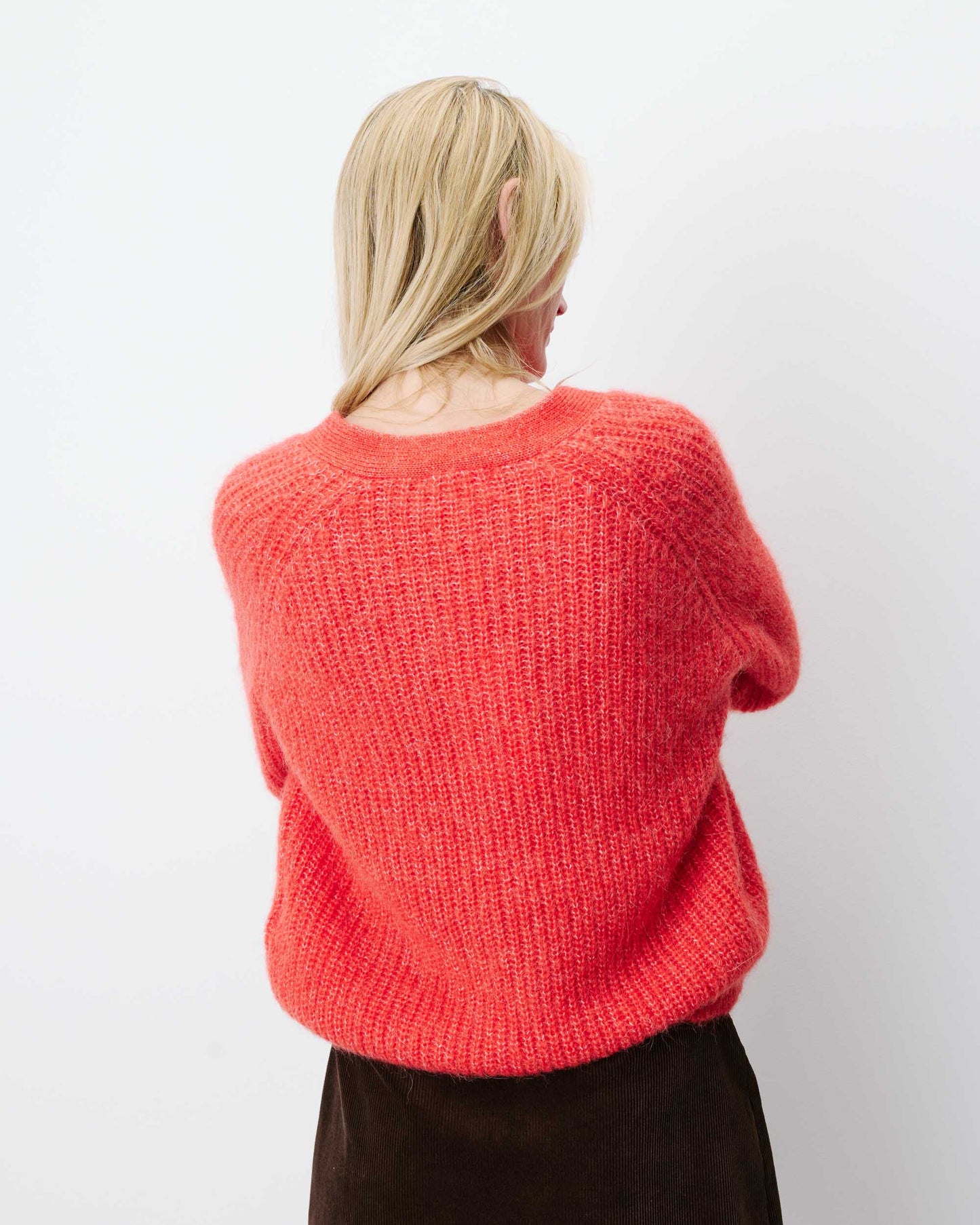 Saluda Cardigan by Grace & Mila in Sanguine