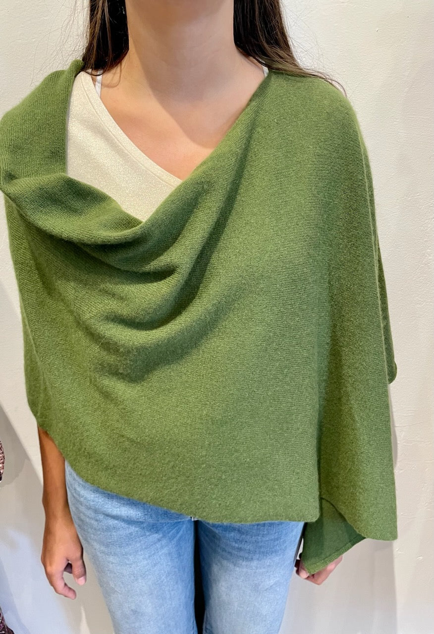 Cashmere Topper by InCashmere in Spruce Green