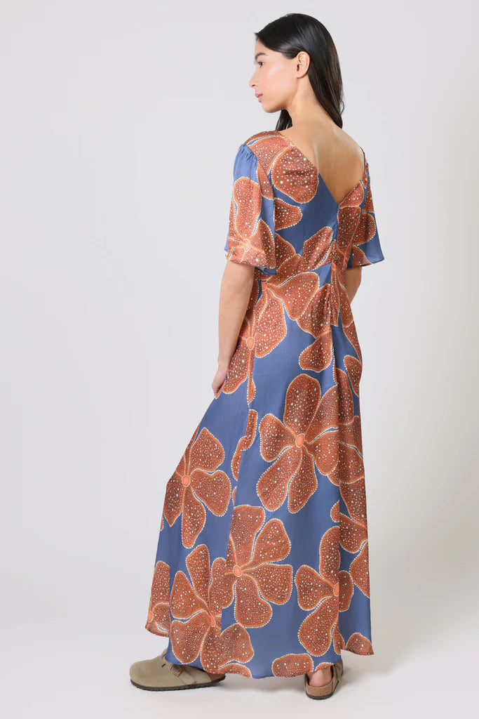 Rene Dress by Traffic People in Blue