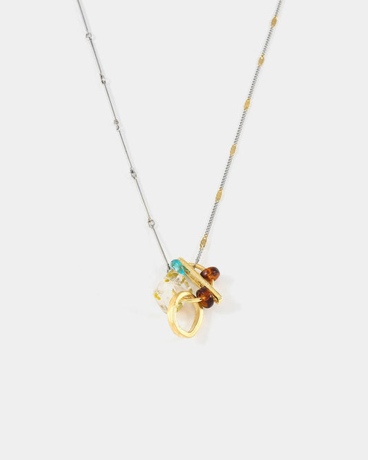 Carene Necklace by Anne-Marie Chagnon in Fall Blossom