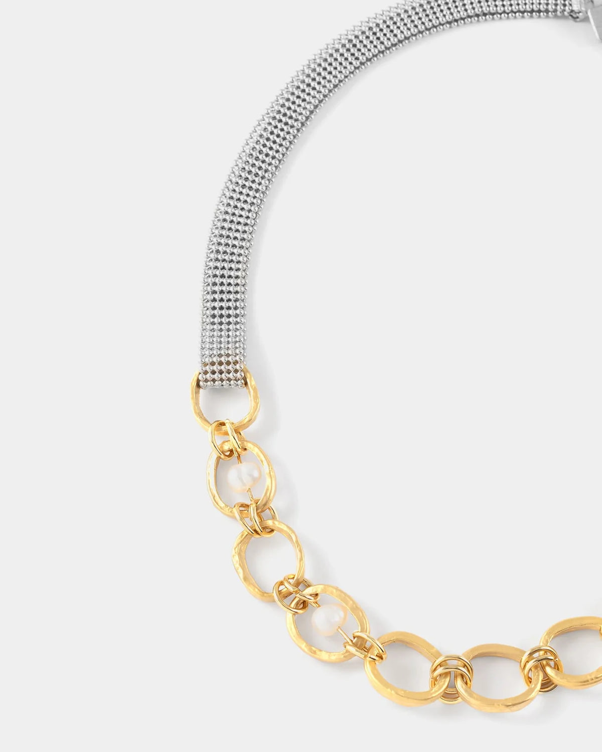 Sorbelle Necklace by Anne-Marie Chagnon in Foam & Gold