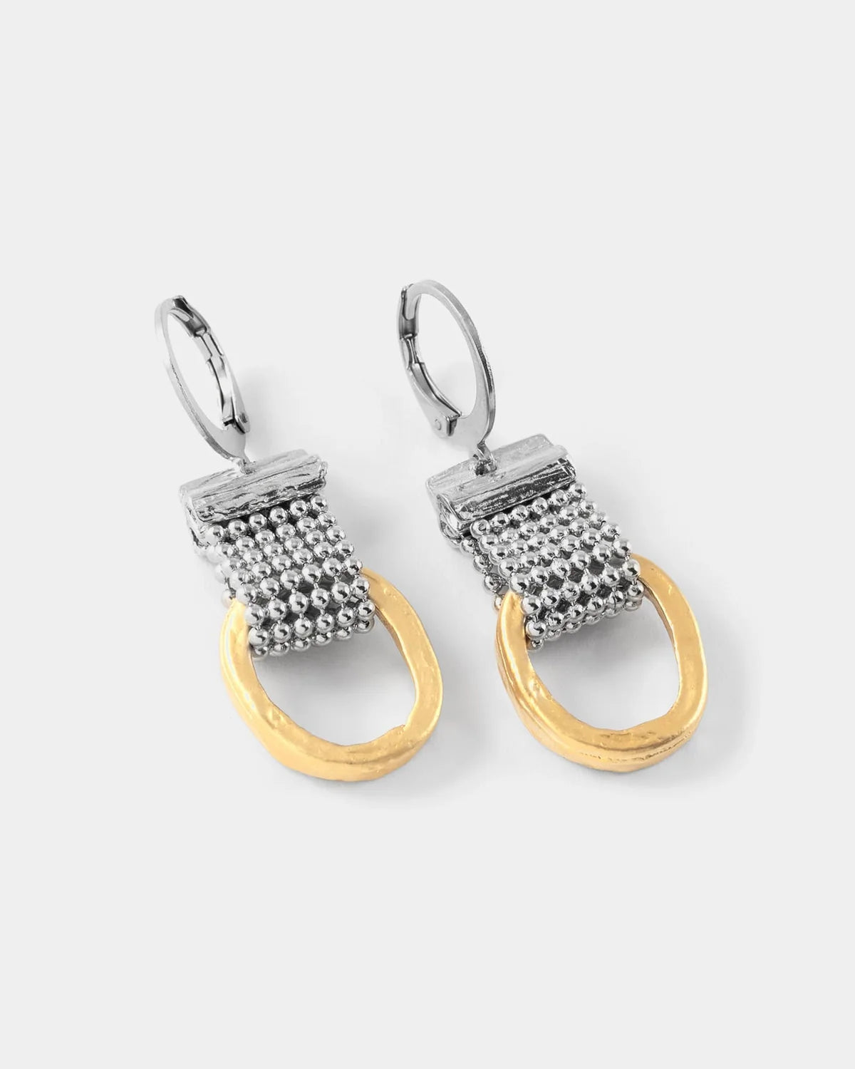Flamora Earring by Anne-Marie Chagnon in Two Tone
