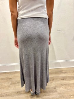 A-Line Skirt by SAGA in Heather