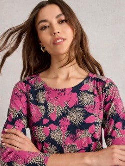 Tallie Jersey Dress by White Stuff in Pink