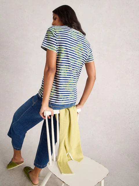 Abbie Tee by White Stuff in Blue Multi