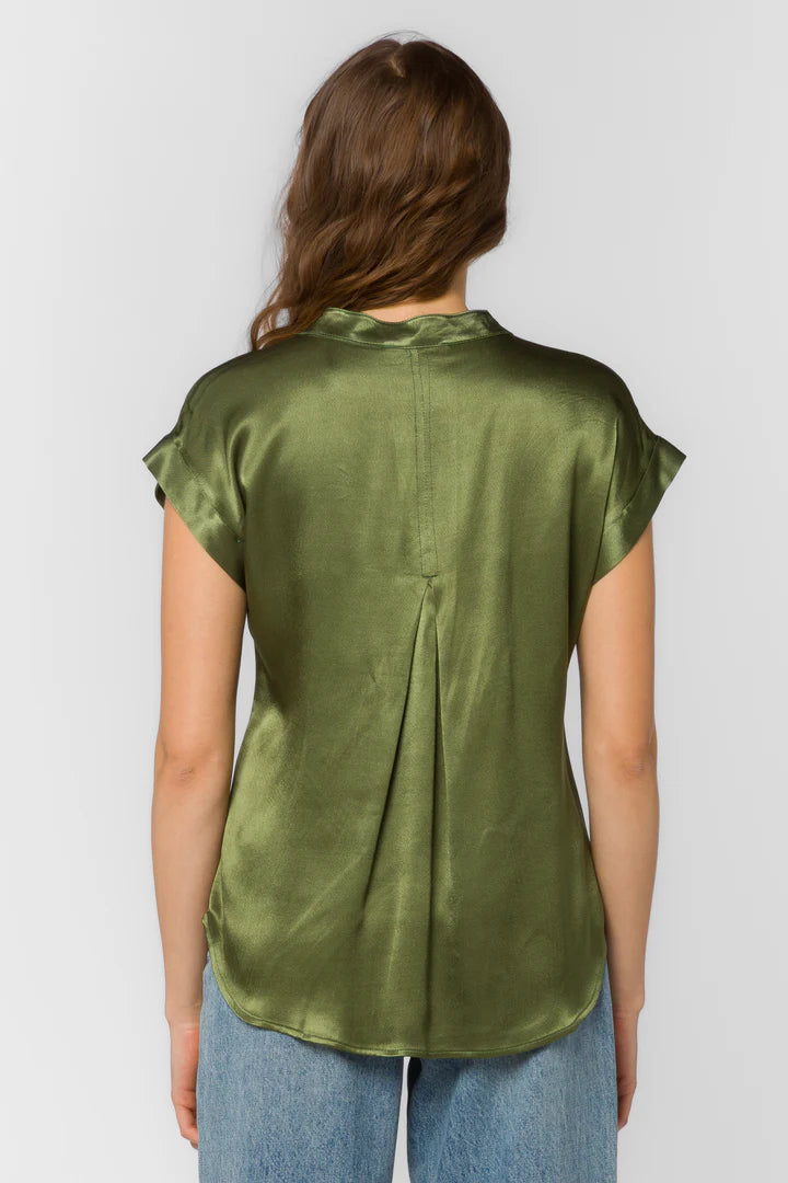 Huxley Top by Velvet Heart in Dried Thyme