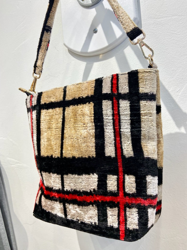 Mila Plaid Bag by Wolf & Willa