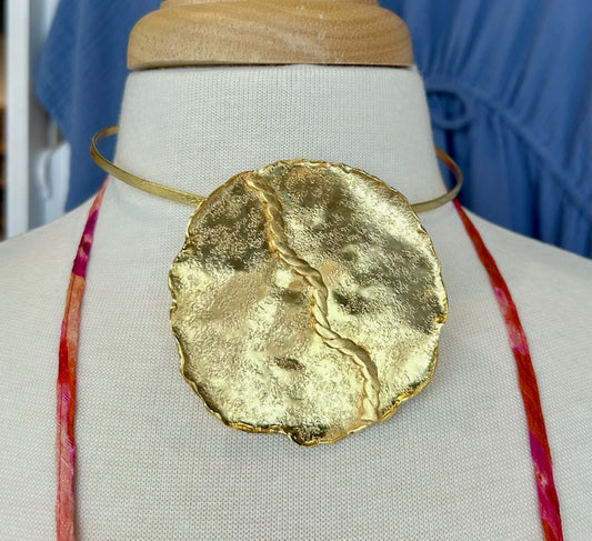 Necklace by Ximena Castillo in Bronze