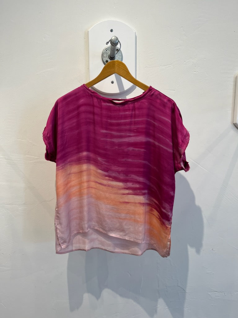 Eco Satin Maui Tee by River+Sky in Coraline