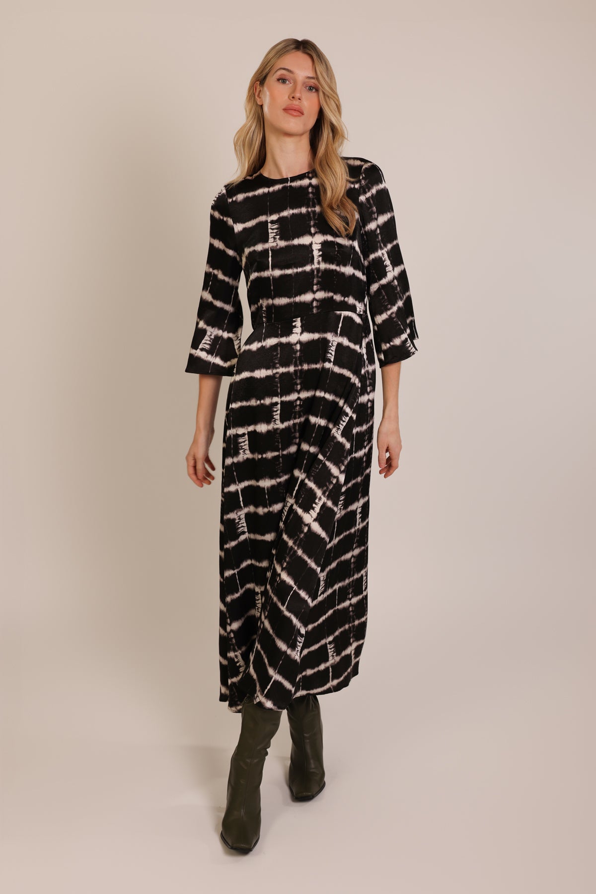 Millie Dress by Traffic People in Black and White