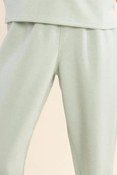 Jackie Knitted Pants by Gabrielle in Sage