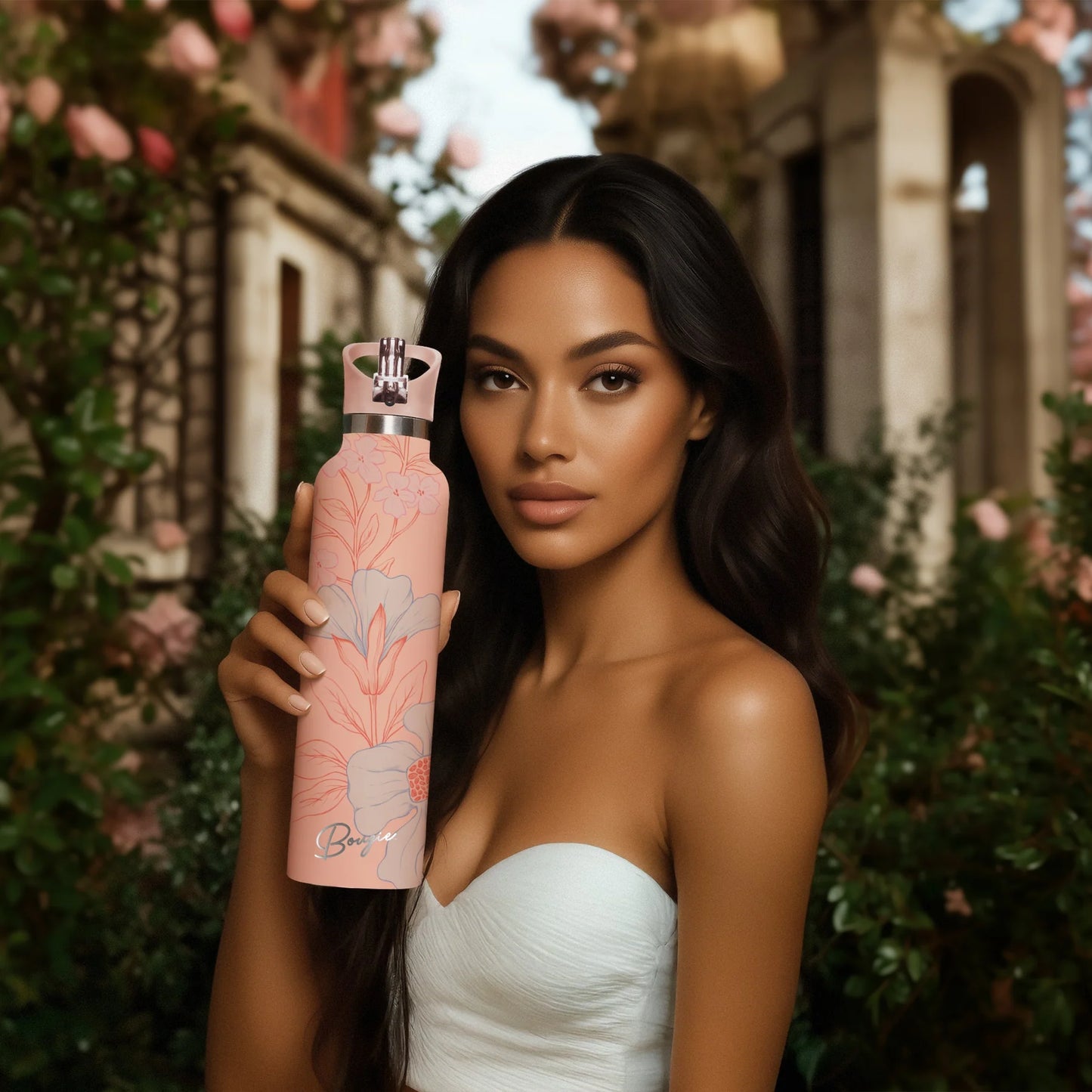 Georgiana 25oz. Insulated Water Bottle by My Bougie Bottle