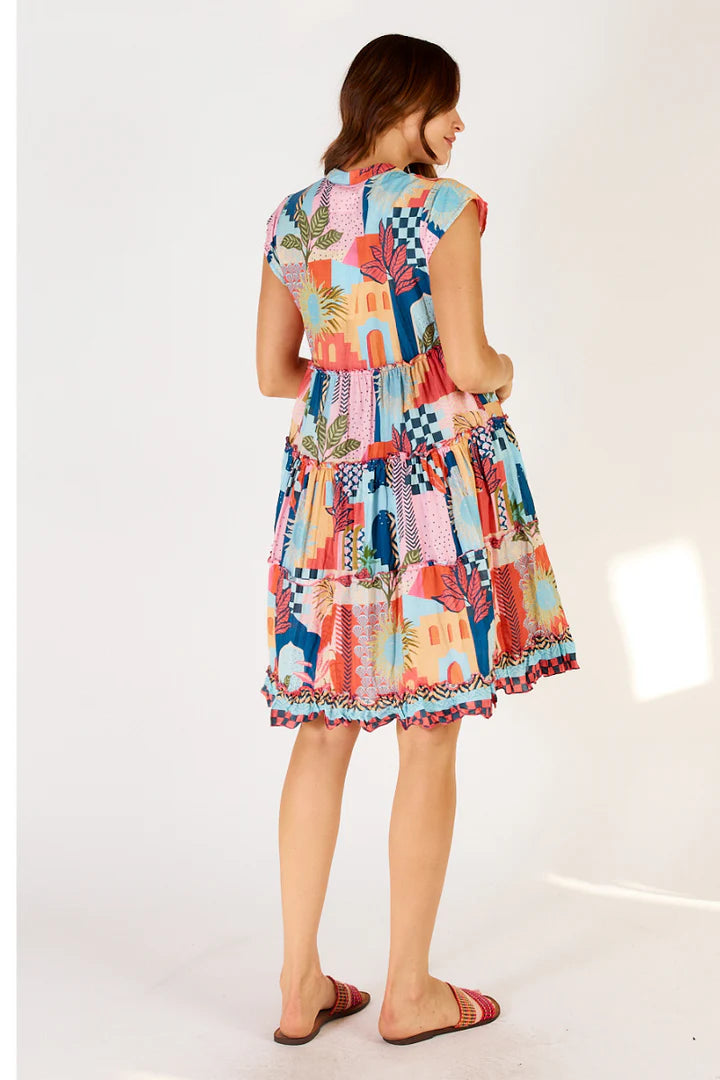 Solaire Dress by Lula Soul in Print