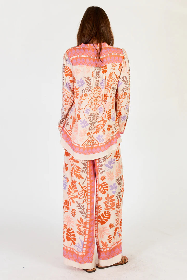 Carrara Shirt by Lula Soul in Stone