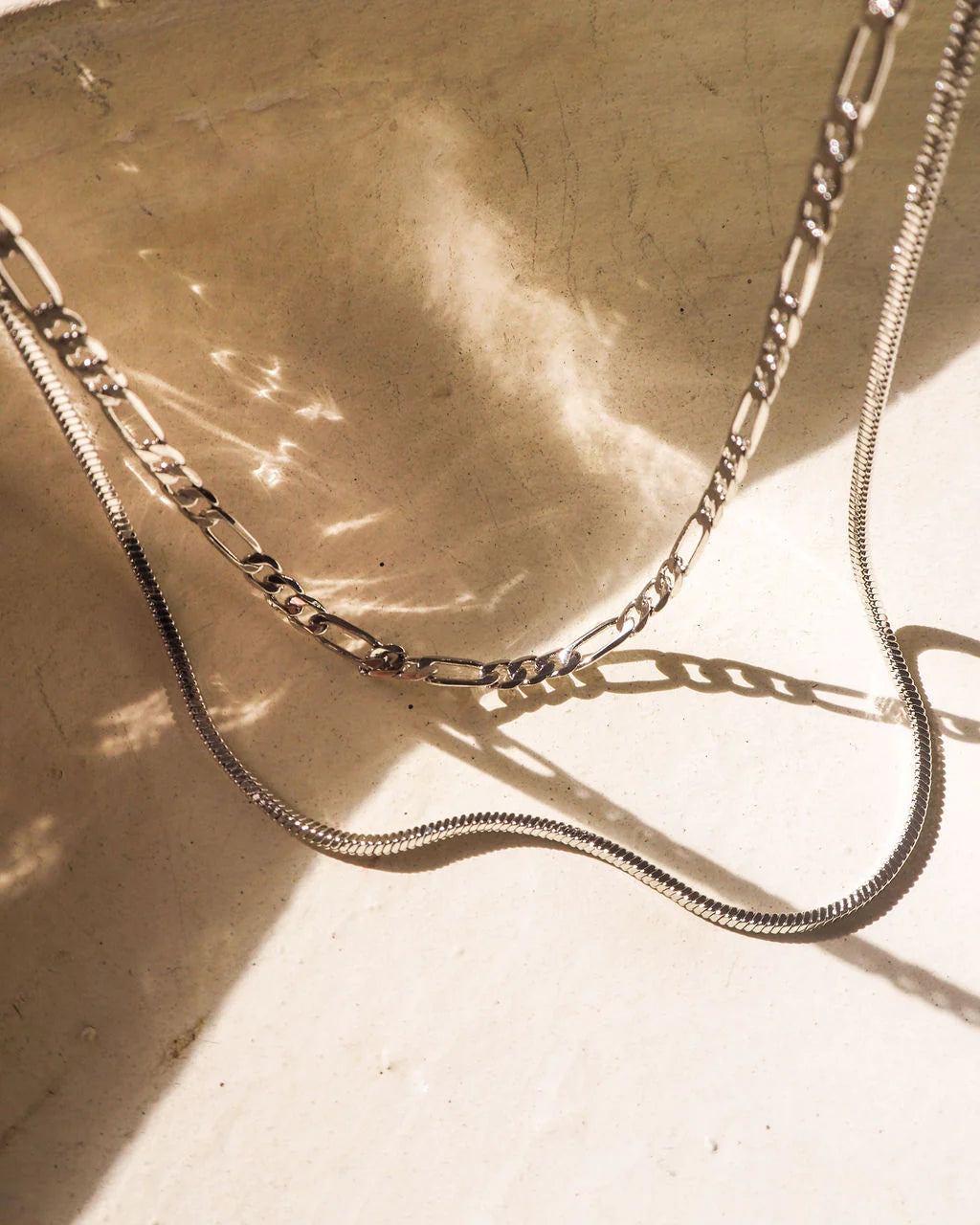 Cecilia Chain Necklace by LUV AJ in Silver