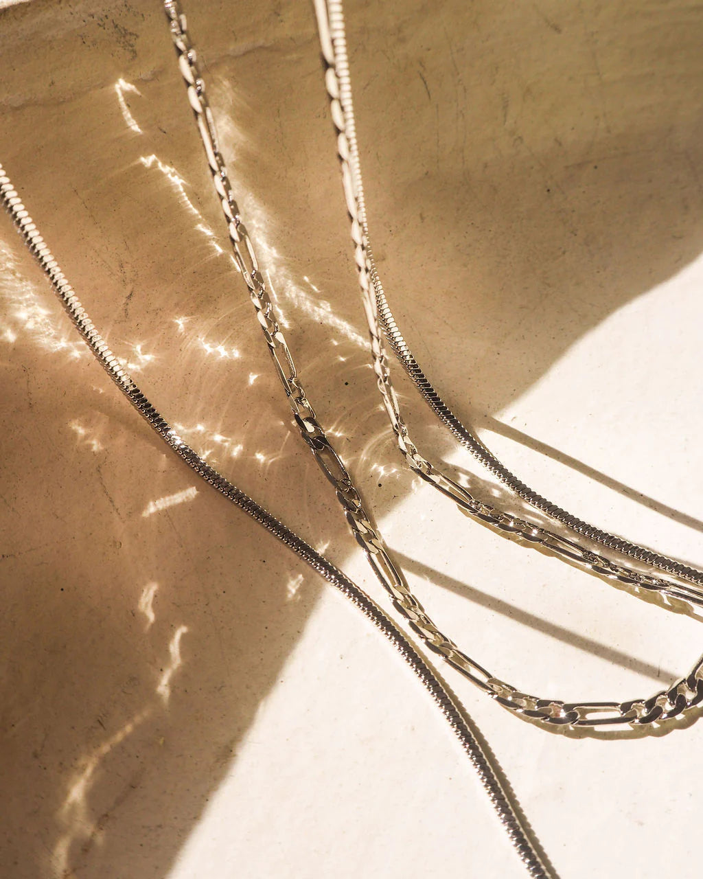 Cecilia Chain Necklace by LUV AJ in Silver