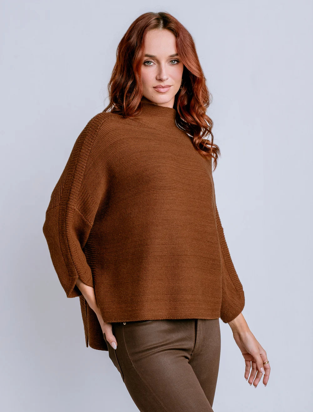 Boho Sweater by Kerisma in Auburn