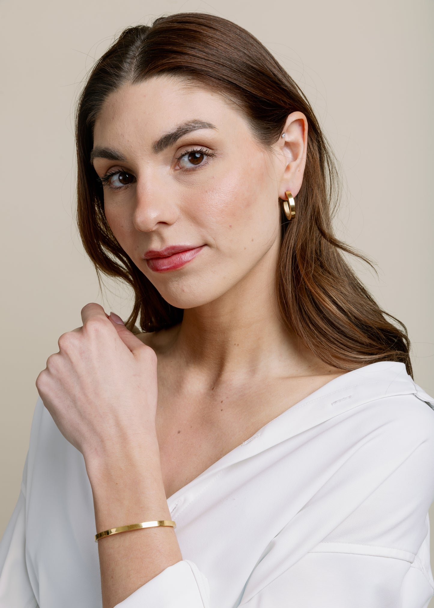 Maria Bracelet by Vincent Jewelry in Gold