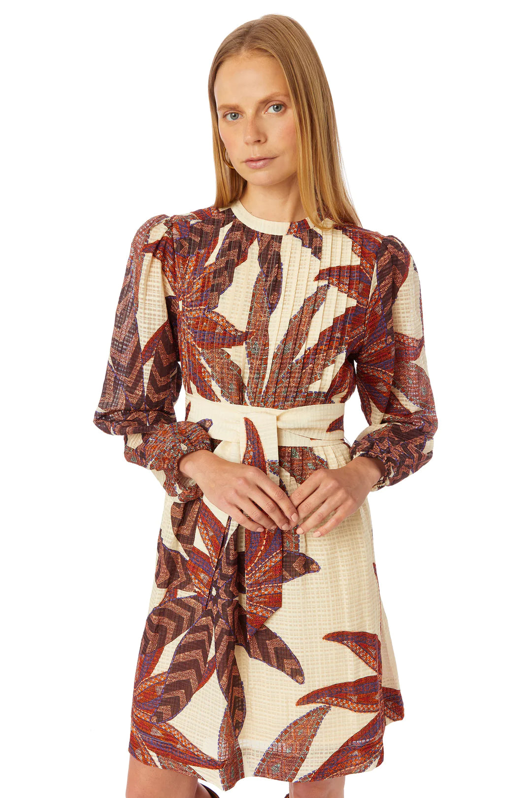 Catie Mini Dress by Marie Oliver in Anise