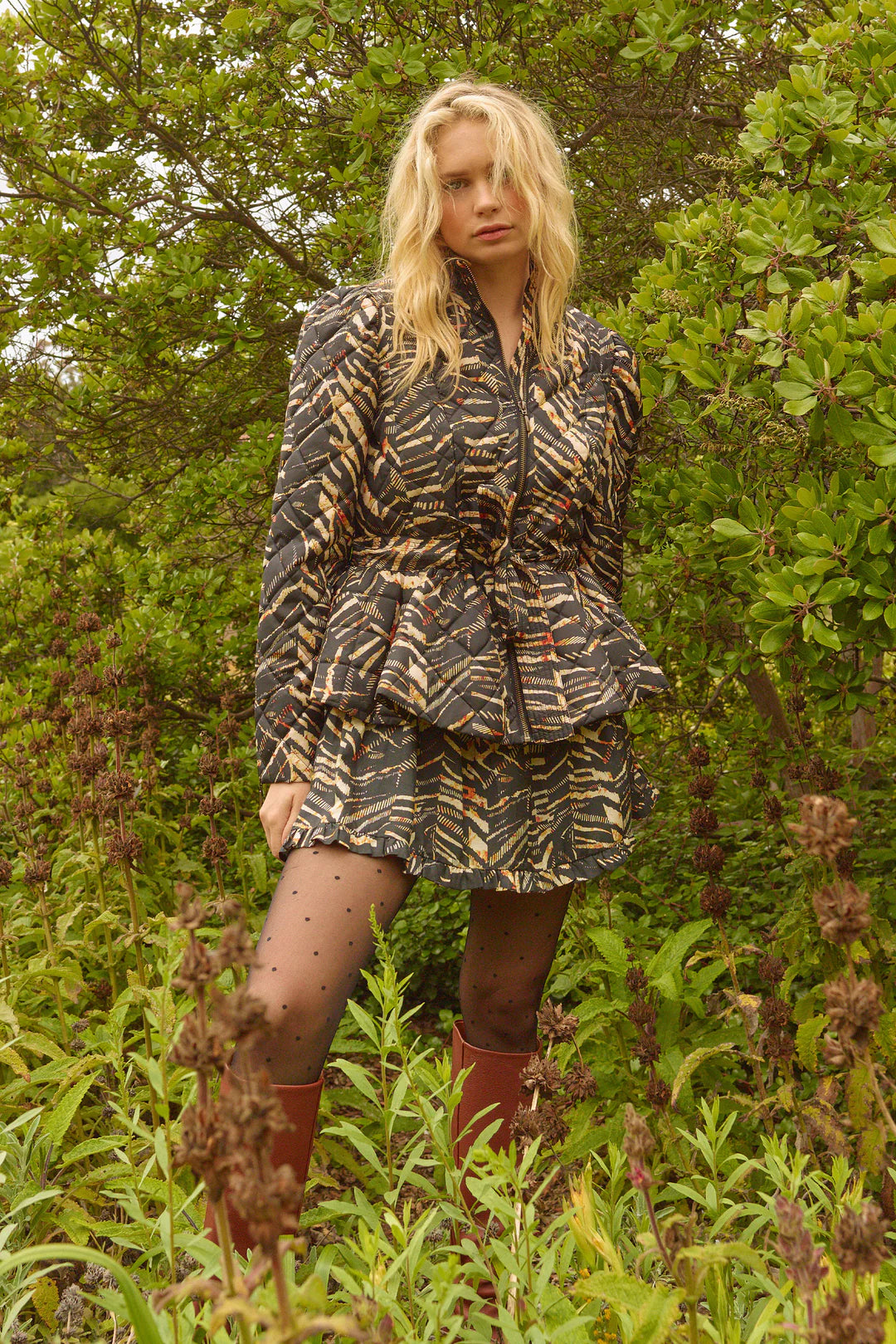 Raven Jacket by Marie Oliver in Zebra