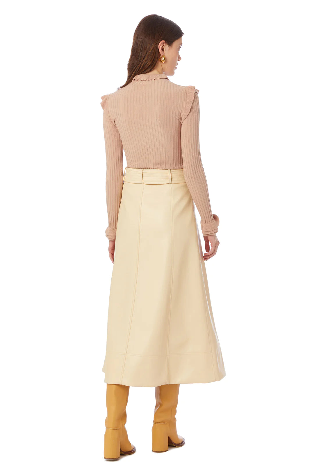 Greenwich Skirt by Marie Oliver in Sand