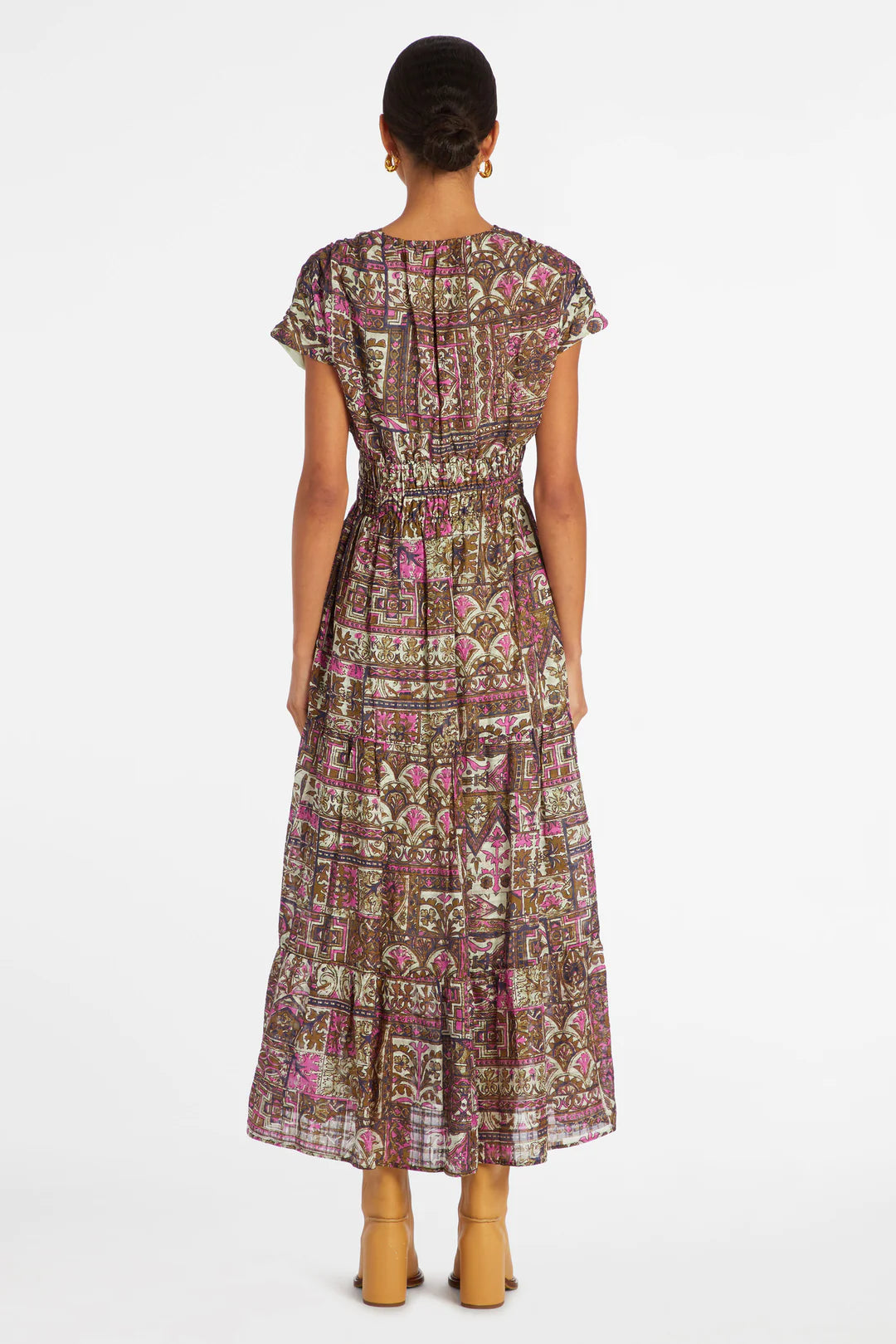 Indy Dress by Marie Oliver in Emerald Tile