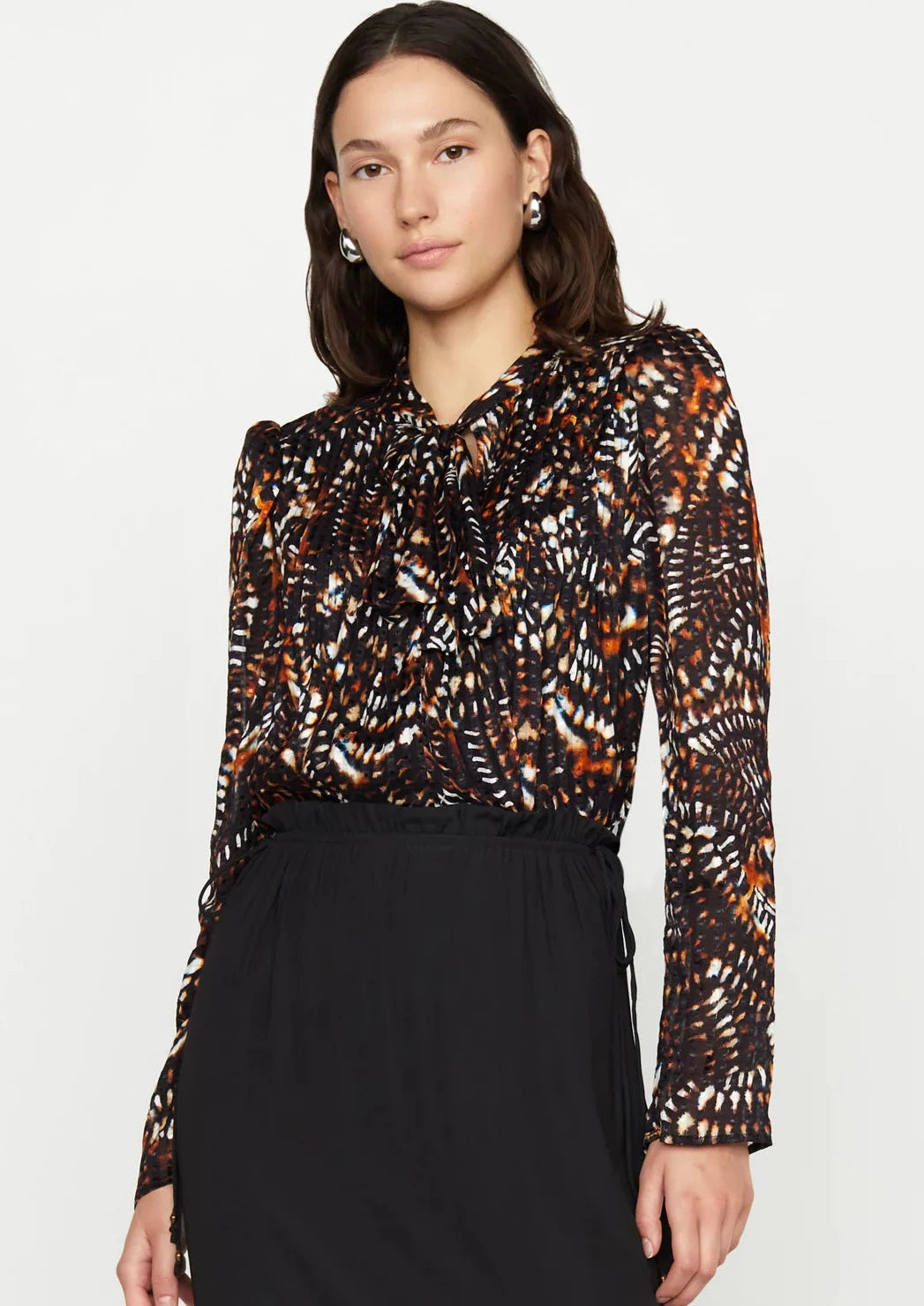 Kimmber Blouse by Marie Oliver in Morel