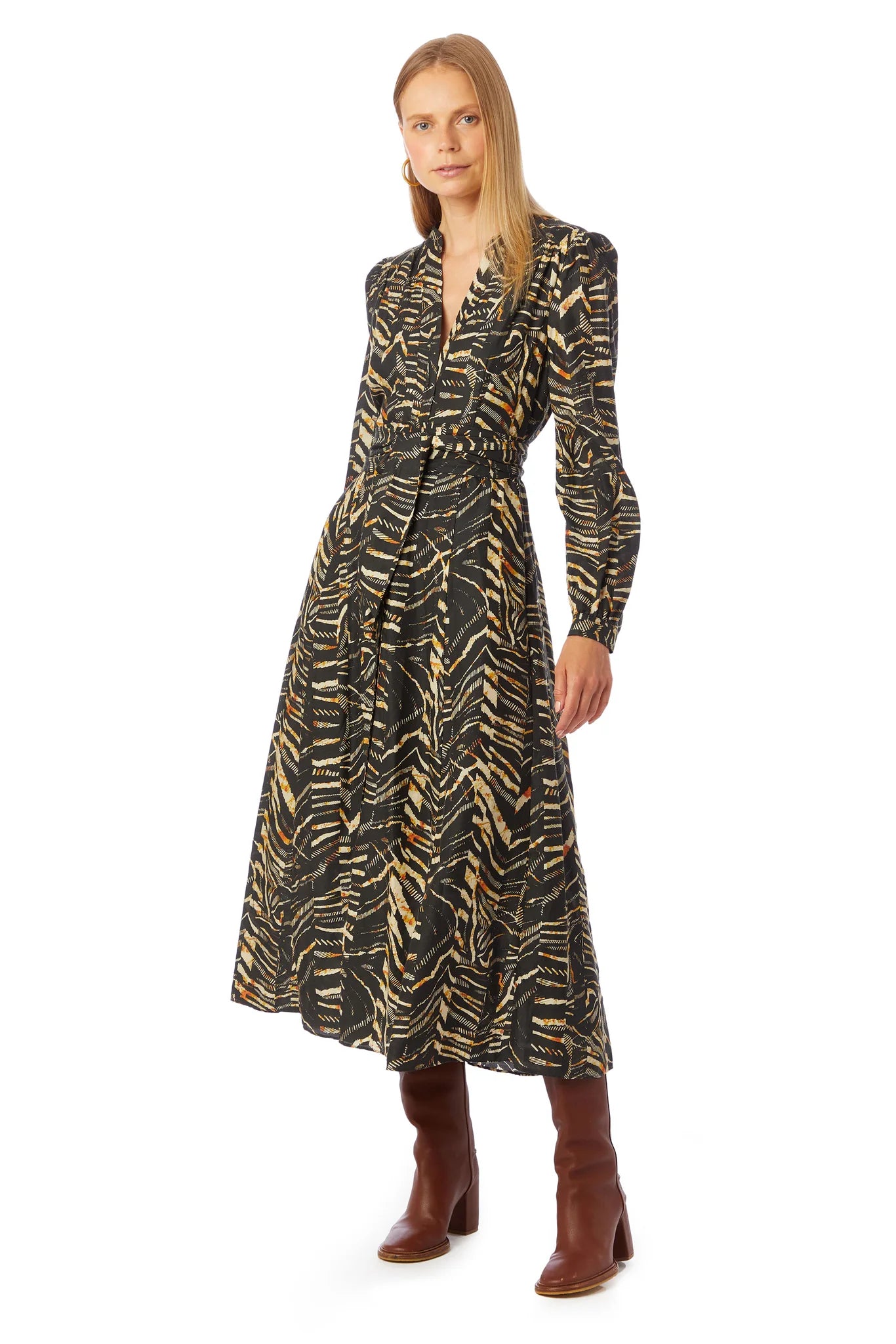 Lillian Dress by Marie Oliver in Zebra