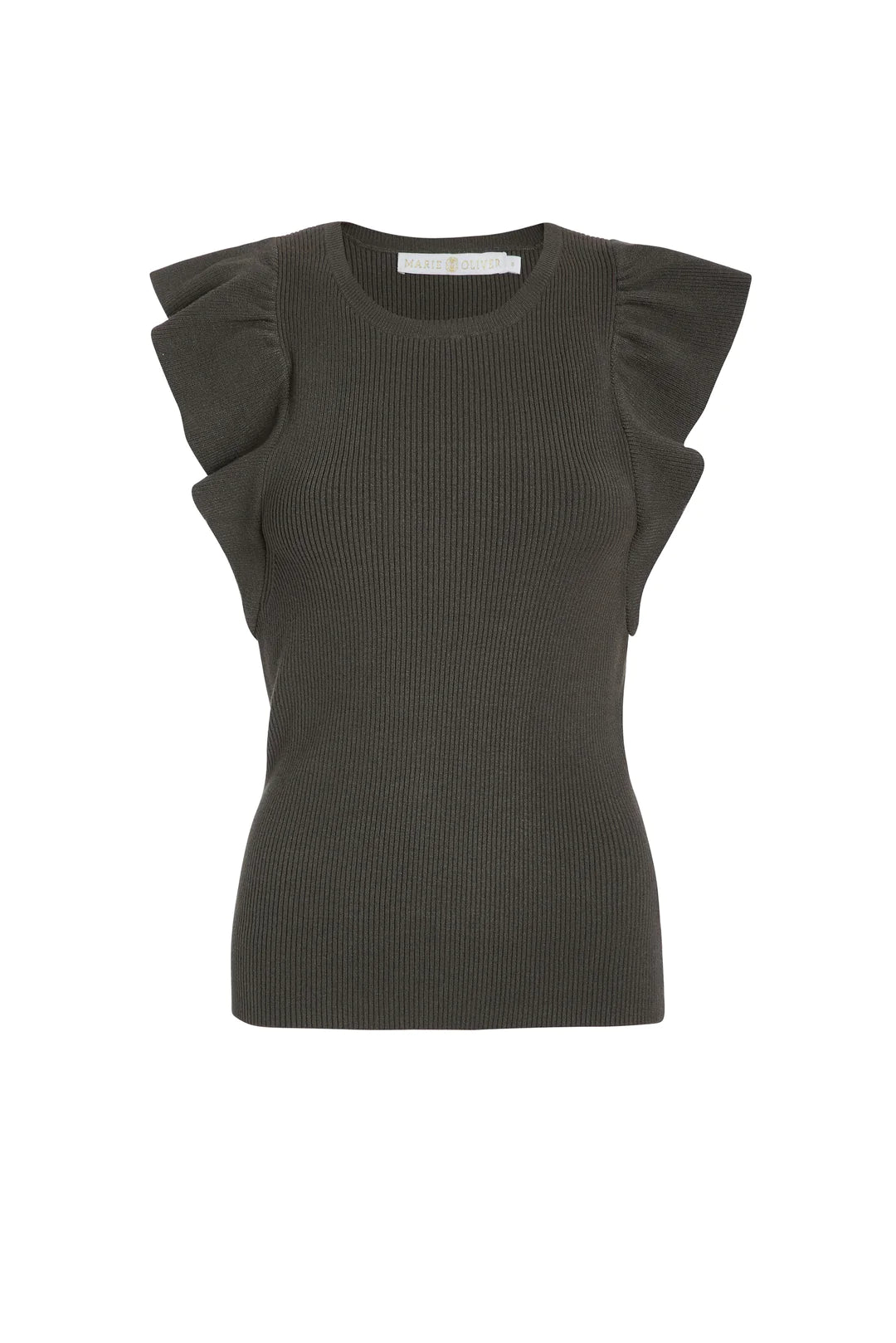 Rory Top by Marie Oliver in Juniper Green
