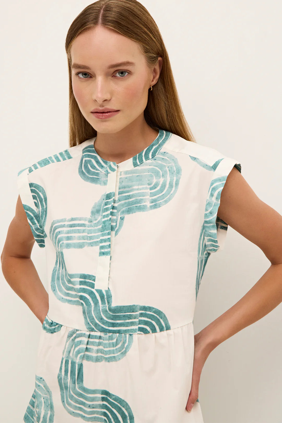Lachlan Dress by Marie Oliver in Nile