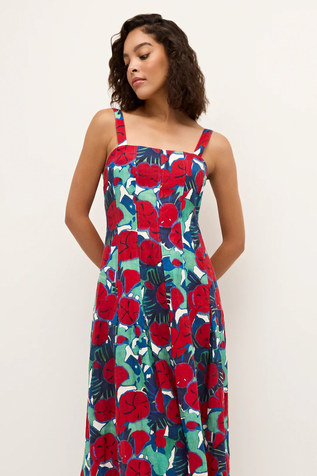 Dixon Dress by Marie Oliver in Lilypad