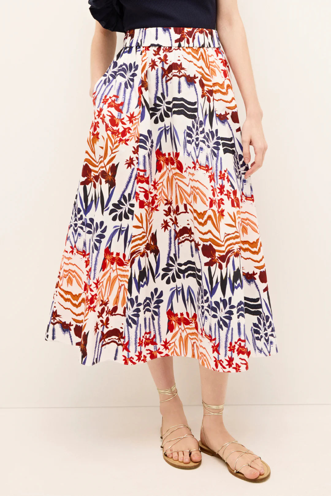 Sasha Skirt by Marie Oliver in Leopard Lair