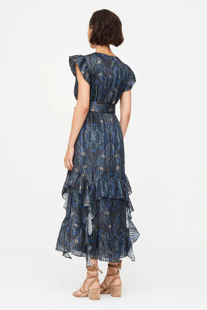 Uma Dress by Marie Oliver in Midnight Trellis