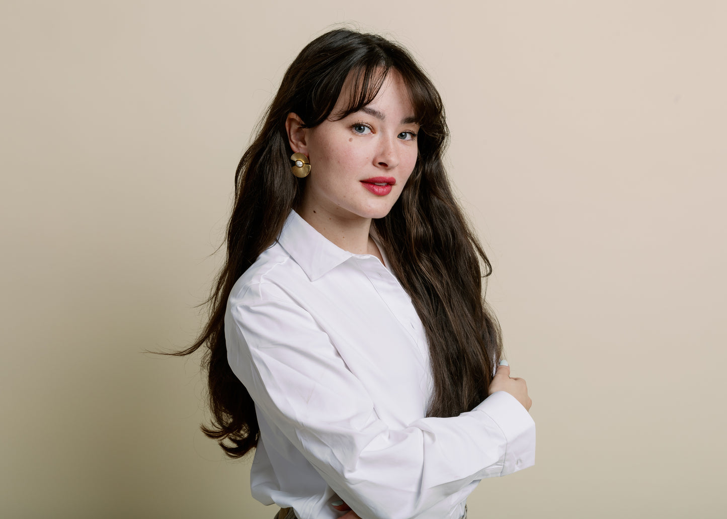 Mikayla Earrings by Vincent Jewelry in Gold