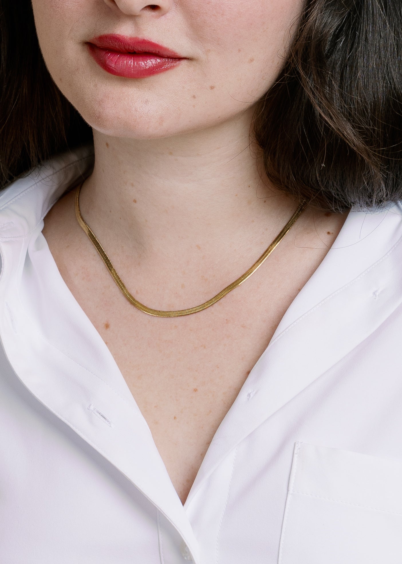 Monroe Necklace by Vincent Jewelry in Gold