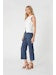 Lauren Crop Trouser by Level 99 in Stargazer