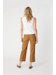 Lauren Cuffed Trouser by Level 99 in Bronze