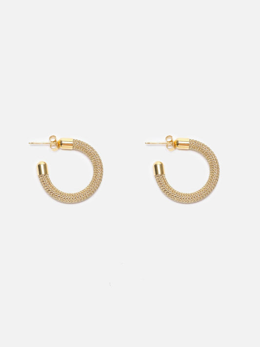 Petit Arthur Earrings by Maison Lurex in Gold