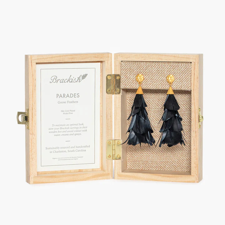 Parades Statement Earring by Brackish