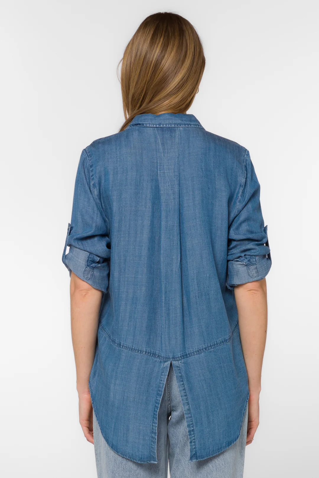 Riley Top by Velvet Heart in Venice Sky