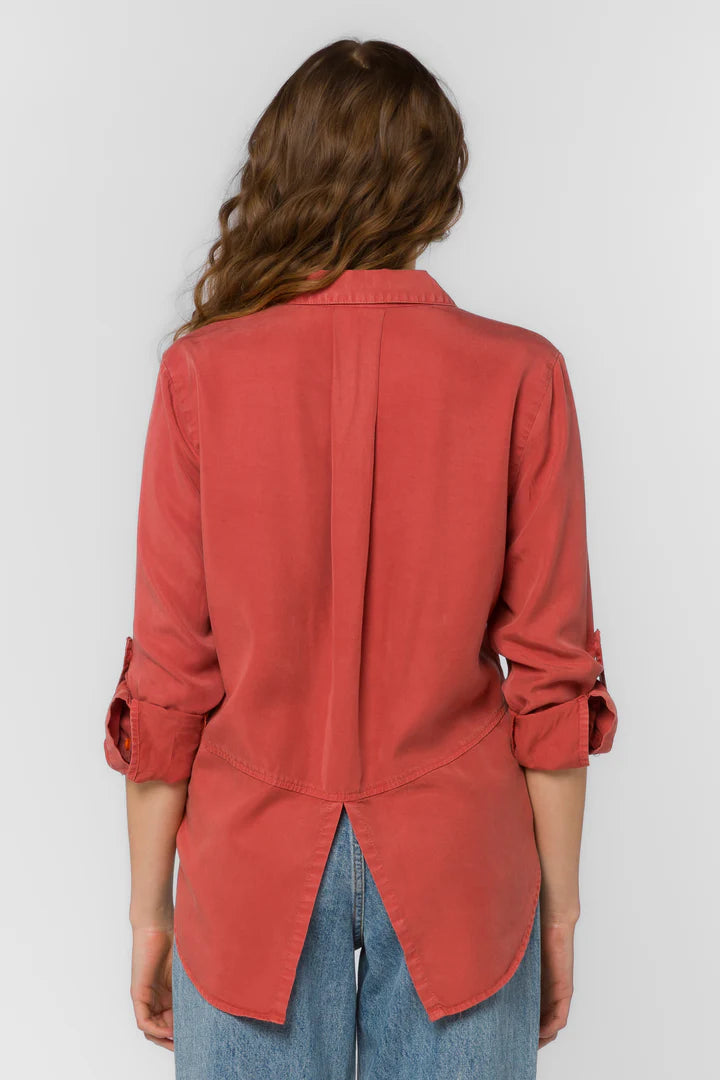 Riley Top by Velvet Heart in Burnt Brick