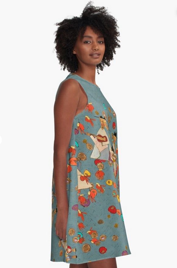 Revolution of Joy Musical Monks Dress by Tre Lilli