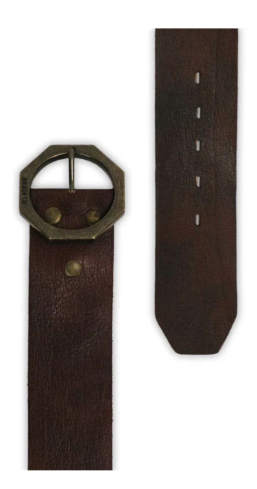Dreampath Belt by Bed Stu in Teak Dip Dye