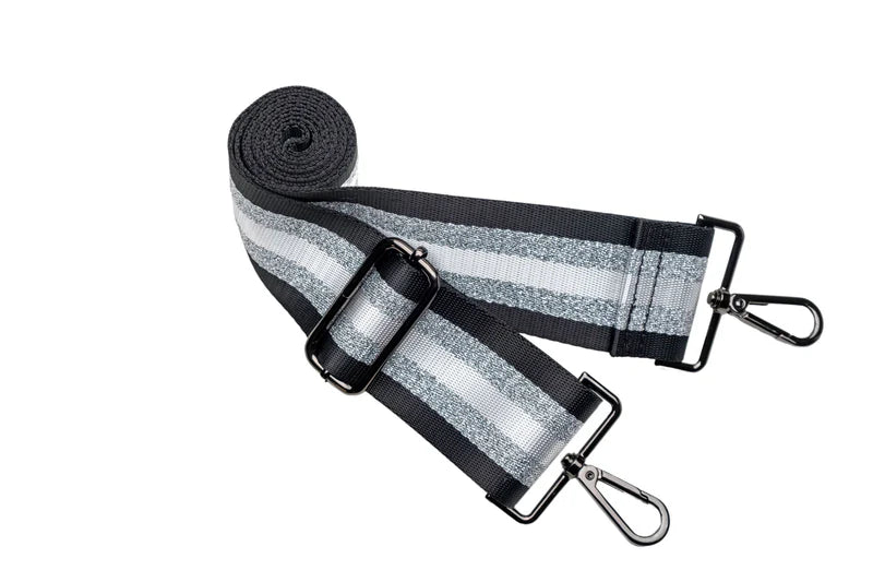 Hydrobag with Silver Strap by Wanderfull in Black Matte