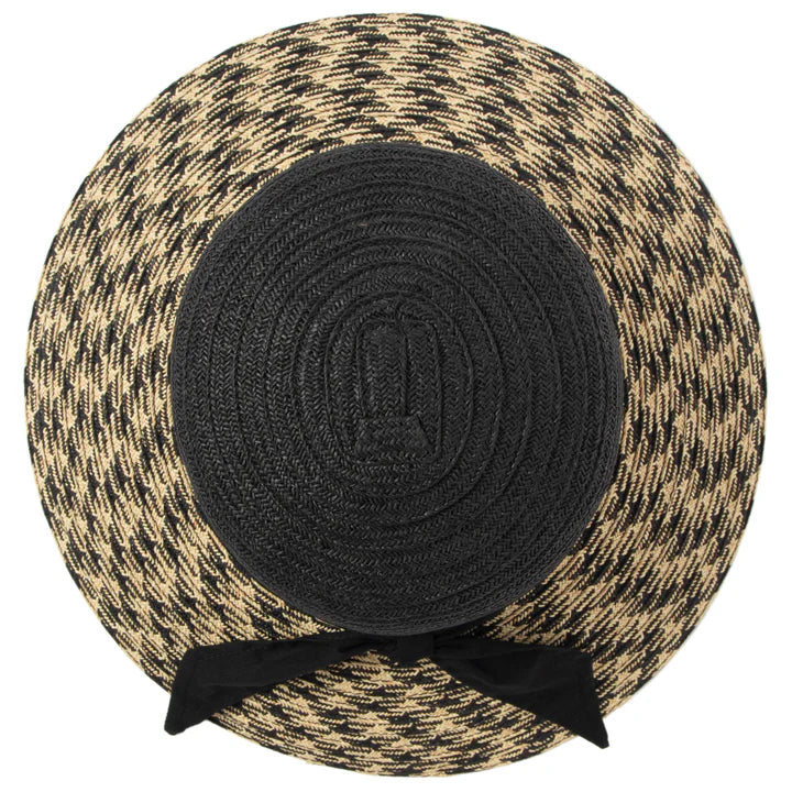Contrast Ultrabraid Round Crown Sun Hat by San Diego Hat Co.