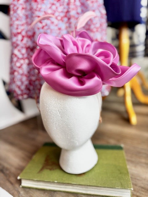 Rusalia Hat by Christine A. Moore Millinery in Orchid